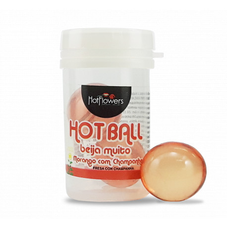 Hot Ball Beija Muito Morango com Champanhe