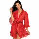 Robe de Renda Vermelho