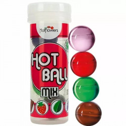 Hot Ball Beija Muito Mix com 4 und.