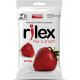 Preservativo aromatizado morango Rilex