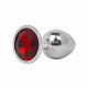 Plug Anal Metal Pedra grande