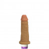 Pênis silicone com vibrador interno14x3,5cm
