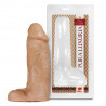 Pênis silicone Realístico com escroto 23,2x7,3cm