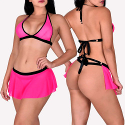 Conjunto Sexy tule