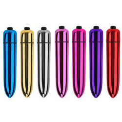 Vibrador Bullet cromado