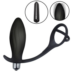PLug anal silicone 12x3,5cm