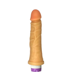 Pênis Realístico Cyber  c/vibro interno  19x3,5cm