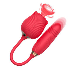 Vibrador estimulador duplo pulsação