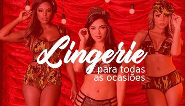 Lingeries masculinas e femininas sexshop